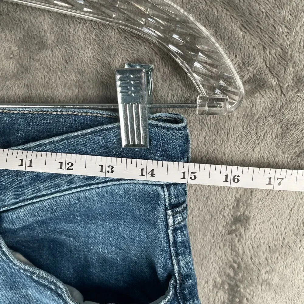 Banana Republic Straight Fit Jeans Men’s 28x28 Blue Stretch Denim Distressed